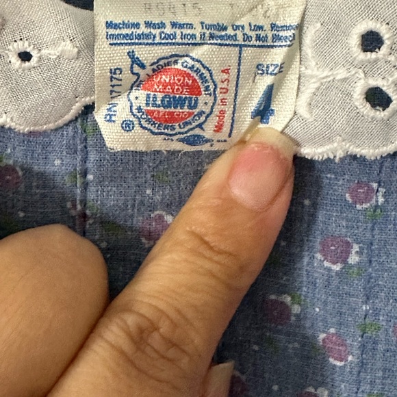 Bonnie Jean 4 drop waist VINTAGE dress - Picture 6 of 6